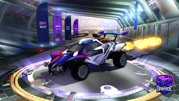 A Rocket League car design from Spintobeans