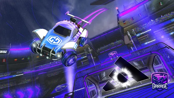 A Rocket League car design from Seal1111