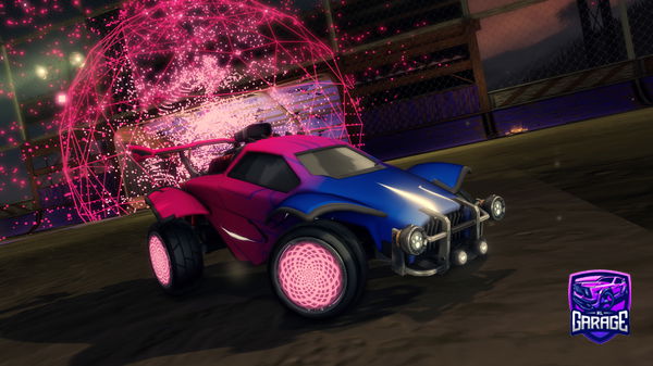 A Rocket League car design from alpogah