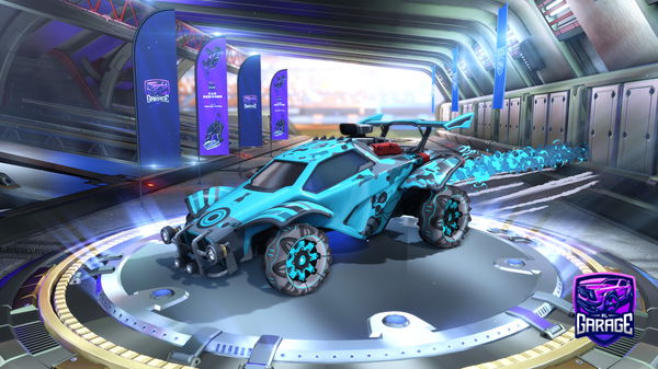 A Rocket League car design from car0
