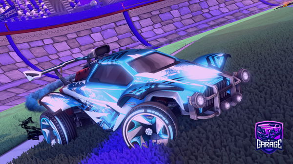 A Rocket League car design from octominus123