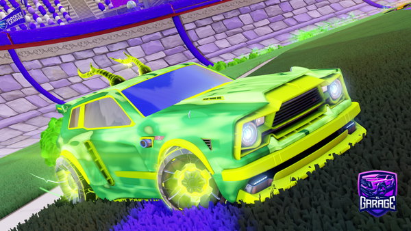 A Rocket League car design from IeBoon
