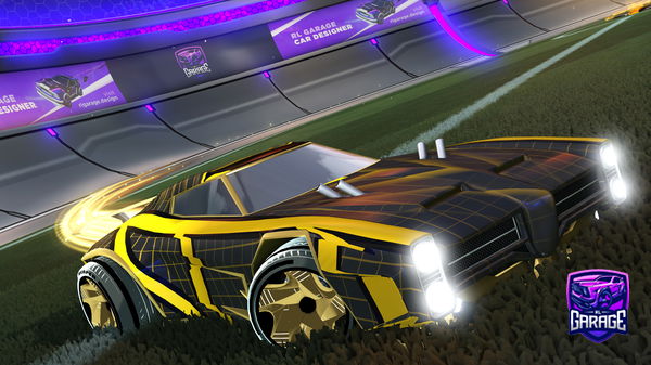 A Rocket League car design from Jam_ware