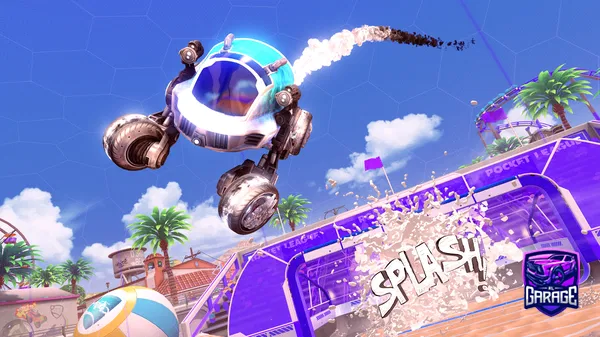 A Rocket League car design from BepoRLgarage