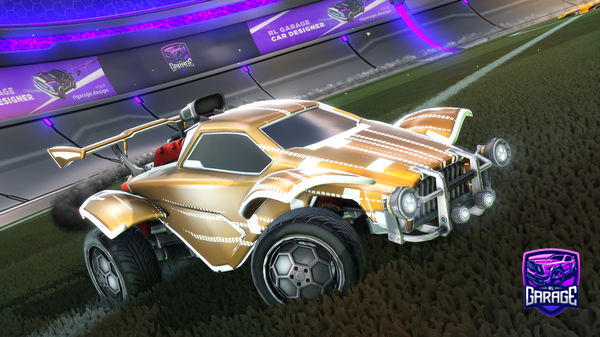 A Rocket League car design from Maliketh