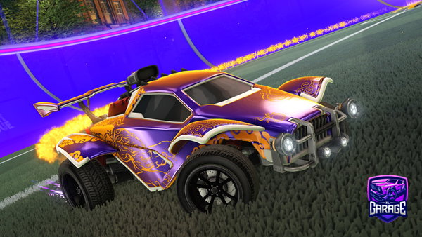 A Rocket League car design from Tombvi