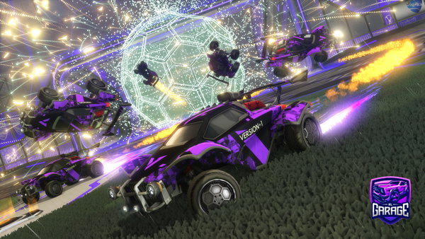 A Rocket League car design from batman69420