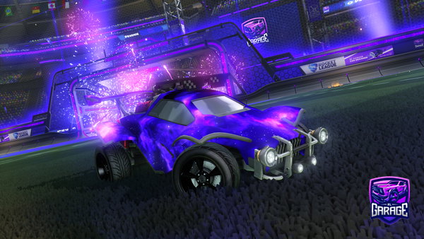 A Rocket League car design from scalambo