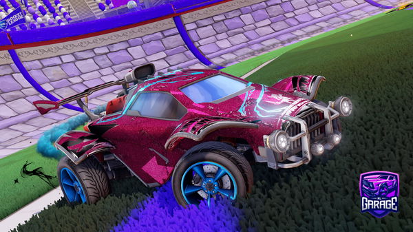 A Rocket League car design from Libellulle