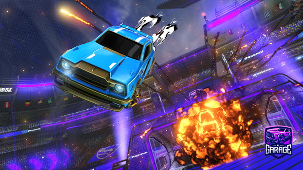 A Rocket League car design from xserio_YT