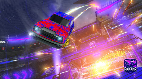 A Rocket League car design from KILLER-FBI