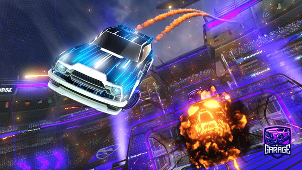 A Rocket League car design from agk90