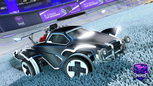 A Rocket League car design from SantyDev