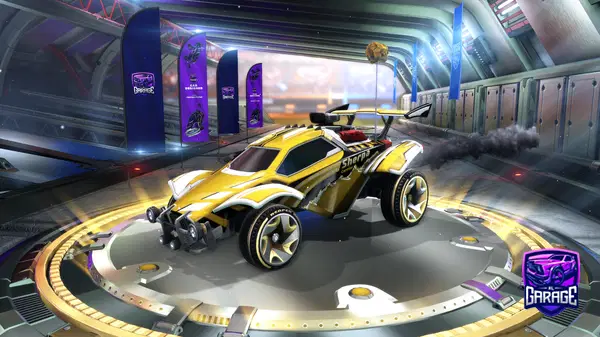 A Rocket League car design from W00d13S154321