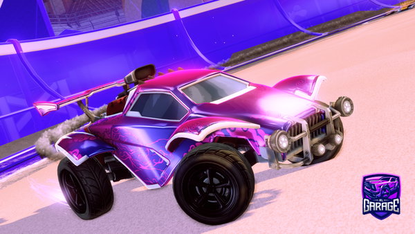 A Rocket League car design from Charsoo