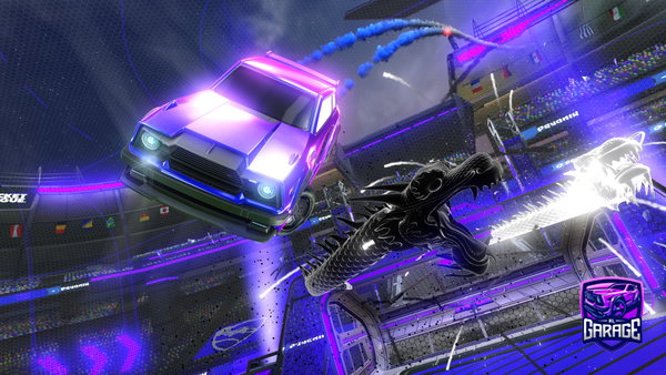 A Rocket League car design from Ninjafortpro