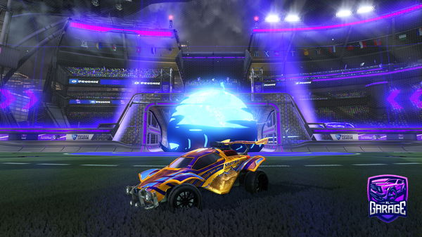 A Rocket League car design from Skedkniv