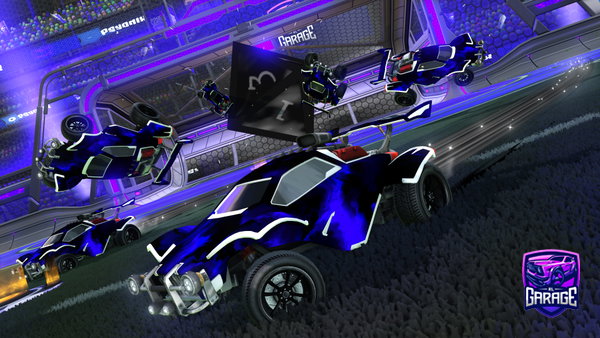 A Rocket League car design from iTzNiggi