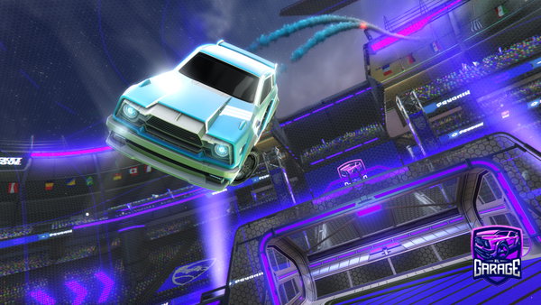 A Rocket League car design from Icemanflood