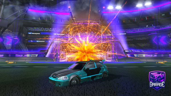 A Rocket League car design from edgarar123