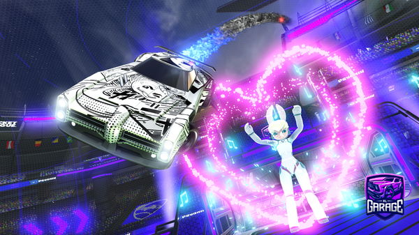 A Rocket League car design from Bobbinabobb