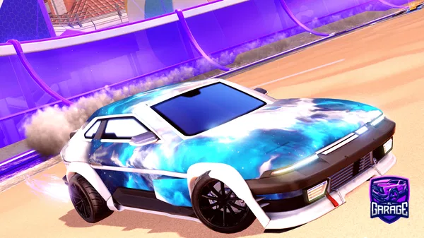 A Rocket League car design from spaldhinos