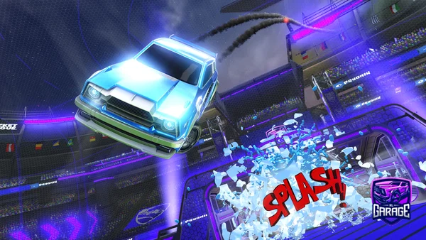 A Rocket League car design from DirtCake