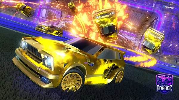 A Rocket League car design from Seikoo7