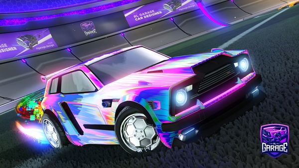 A Rocket League car design from Penta_Taikolove