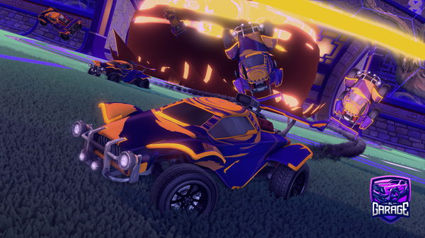 A Rocket League car design from Clay_87