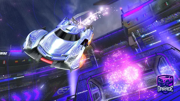 A Rocket League car design from Yotehoonigan