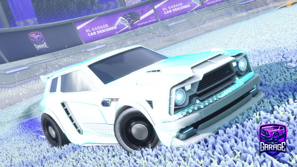 A Rocket League car design from doggo-aru