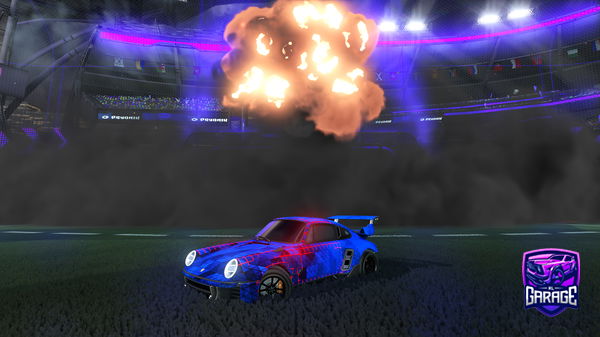 A Rocket League car design from Nic_Ware