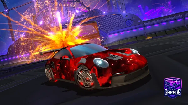 A Rocket League car design from Fgsamuraixl682