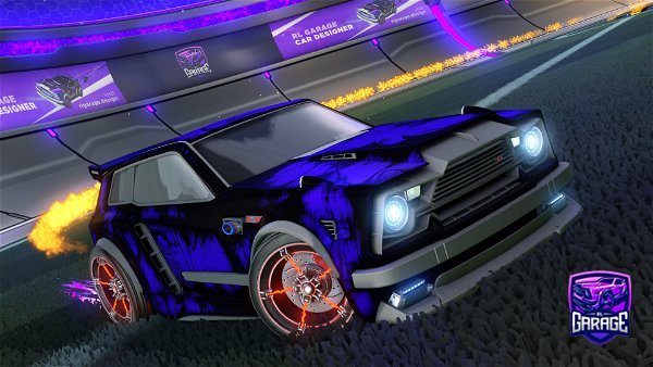 A Rocket League car design from Shatterrred