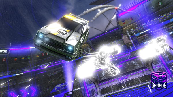 A Rocket League car design from FaZeGarfield389