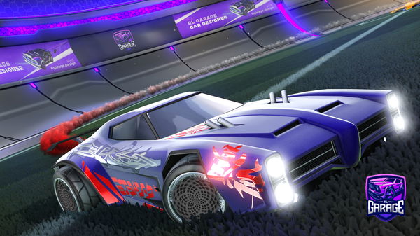 A Rocket League car design from FoundNoGoodName