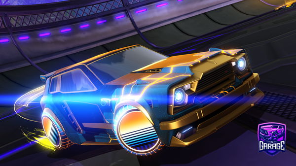 A Rocket League car design from AgentSmith