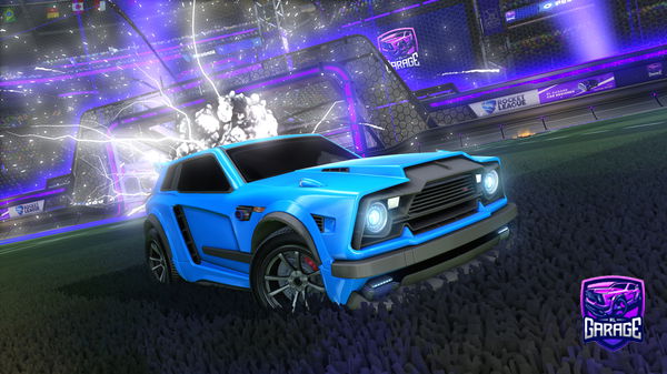 A Rocket League car design from GhostAmac