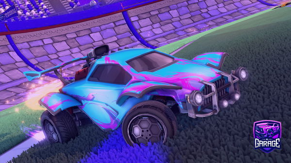 A Rocket League car design from Zevonxr