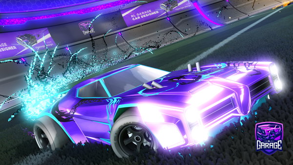 A Rocket League car design from RetroMan223