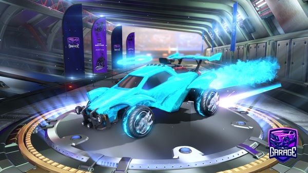 A Rocket League car design from DSS_Discobrains