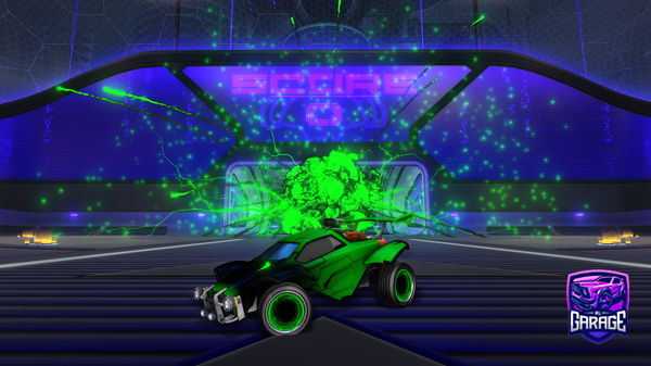 A Rocket League car design from Creeper7369_