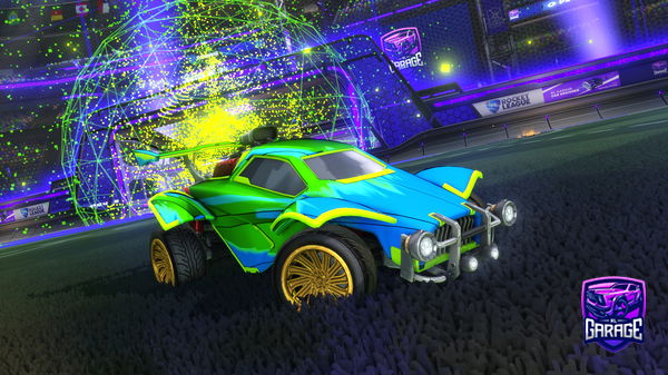 A Rocket League car design from Goldstorm3858