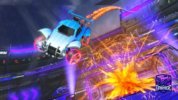 A Rocket League car design from dreadgroundz