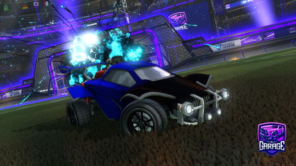 A Rocket League car design from 2Accountsin1Account