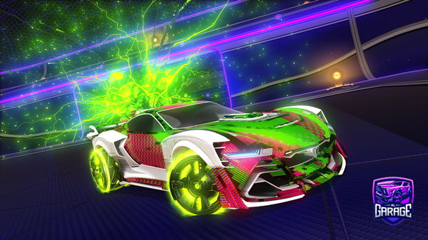 A Rocket League car design from Powder_Sniffer69