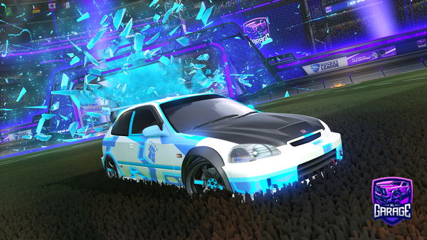 A Rocket League car design from Frog_g