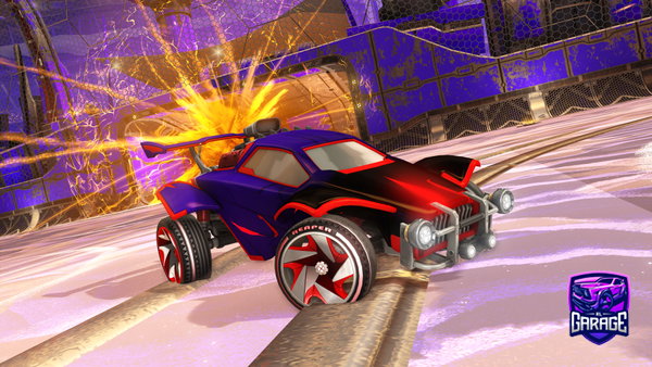 A Rocket League car design from FvriaSG