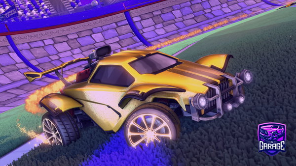 A Rocket League car design from gal4xyyyy